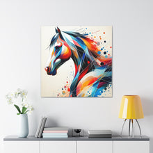 Load image into Gallery viewer, Abstract Horse Art 1 Canvas