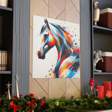 Load image into Gallery viewer, Abstract Horse Art 1 Canvas