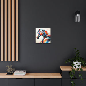 Abstract Horse Art 1 Canvas