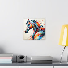 Load image into Gallery viewer, Abstract Horse Art 1 Canvas