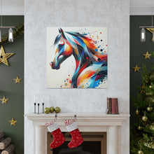 Load image into Gallery viewer, Abstract Horse Art 1 Canvas