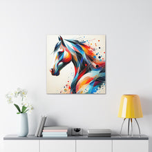 Load image into Gallery viewer, Abstract Horse Art 1 Canvas