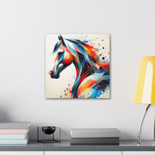 Load image into Gallery viewer, Abstract Horse Art 1 Canvas