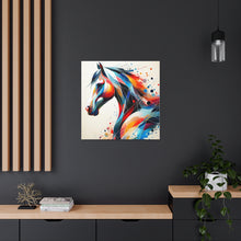 Load image into Gallery viewer, Abstract Horse Art 1 Canvas