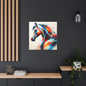 Abstract Horse Art 1 Canvas