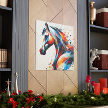 Load image into Gallery viewer, Abstract Horse Art 1 Canvas