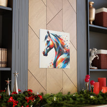 Load image into Gallery viewer, Abstract Horse Art 1 Canvas