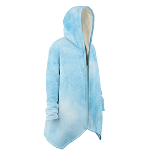 Blue sky horse print cloak