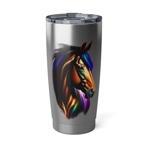 Colorful horse portrait insulated Tumbler