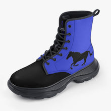 Load image into Gallery viewer, Galloping horse Leather Boots