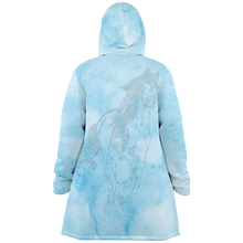 Load image into Gallery viewer, Blue sky horse print cloak