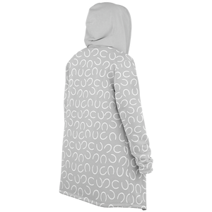 Horseshoes print cloak