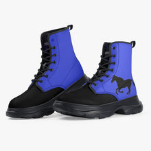 Load image into Gallery viewer, Galloping horse Leather Boots