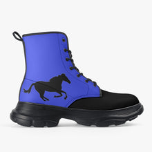 Load image into Gallery viewer, Galloping horse Leather Boots