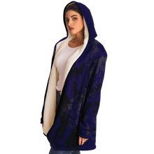 Load image into Gallery viewer, Blue horse print cloak