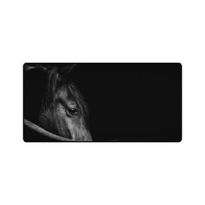 Black Horse Desk Mat