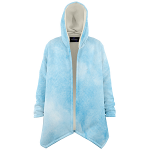 Blue sky horse print cloak