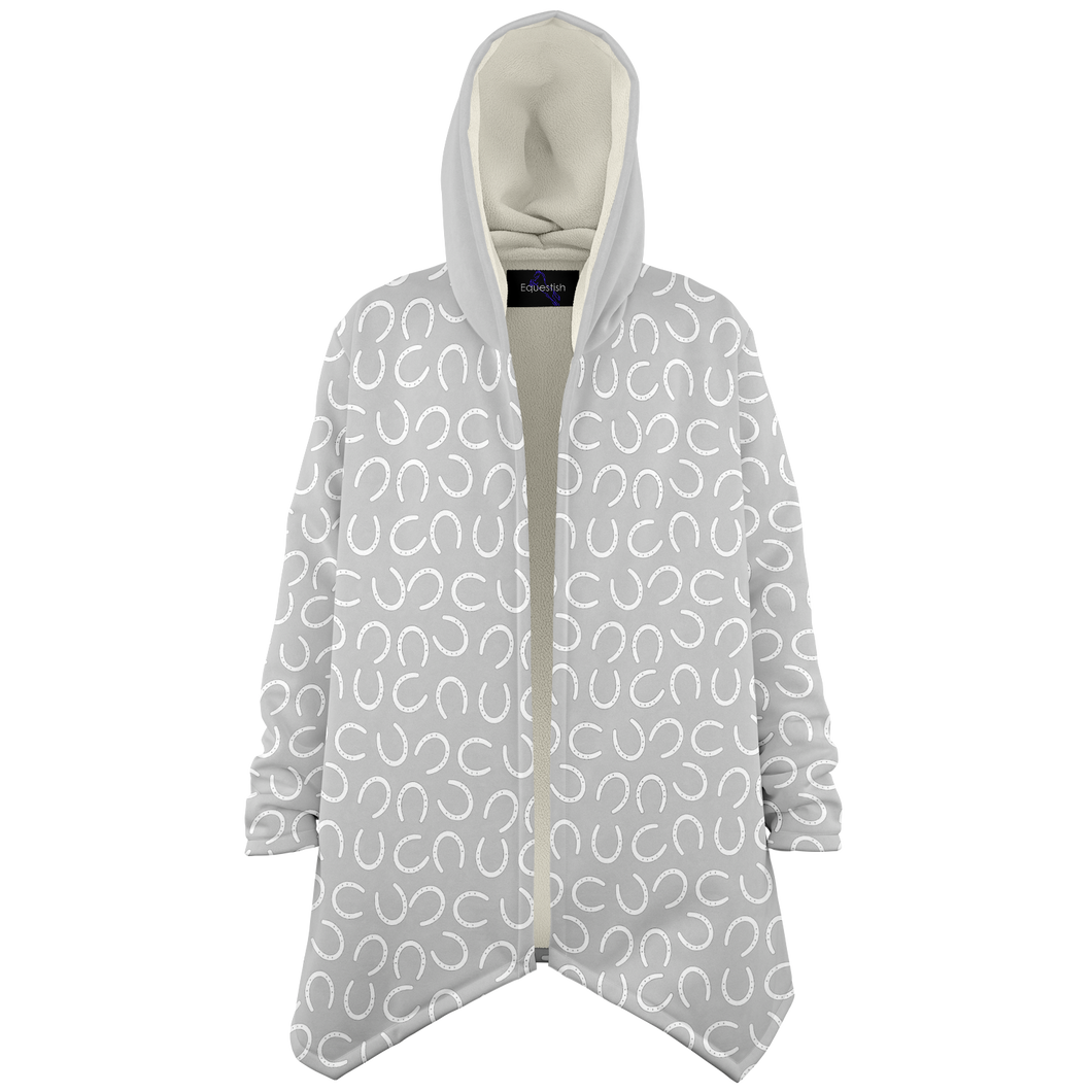 Horseshoes print cloak