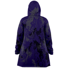 Load image into Gallery viewer, Blue horse print cloak