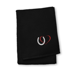 Horseshoe Love cotton towel