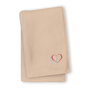 Horseshoe Love cotton towel