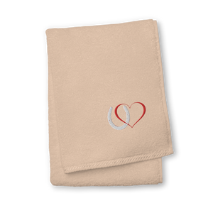 Horseshoe Love cotton towel