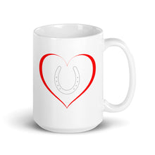 Load image into Gallery viewer, Mug - Horseshoe in heart