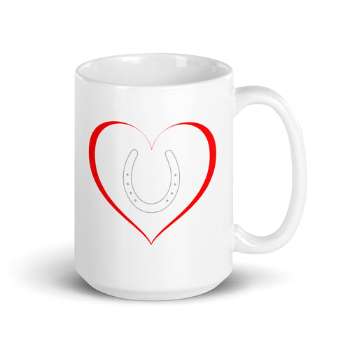 Mug - Horseshoe in heart